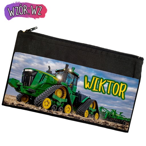 JOHN DEERE PUZDRO NA ceruzku VAŠE MENO RÔZNE DIZAJNY