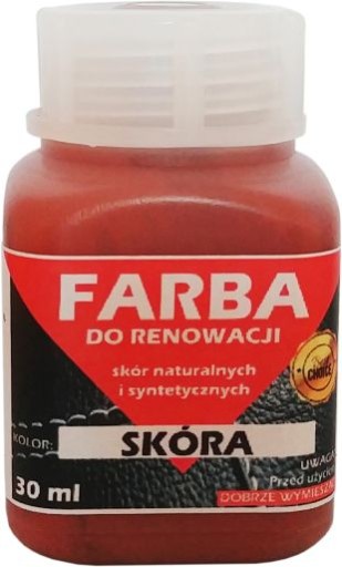RENOVÁCIA KOŽE FARBA LAK NA ČALÚNENIE 30 ml KOŽA