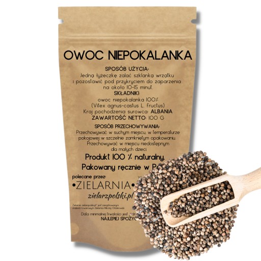 Chasteberry monks fruit 100g obyčajná paprika