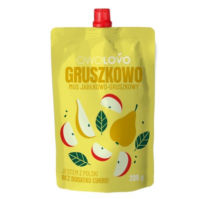 Ovocná dezertná pena pre deti 200g, Owolovo