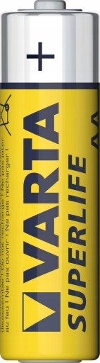 Batéria AA R6P 4 ks VARTA SUPERLIFE ZINC CARBON