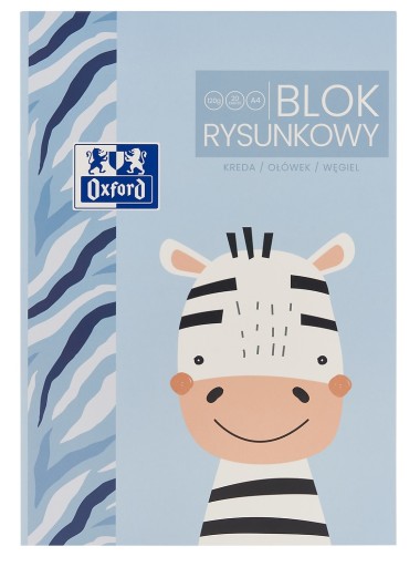 BLOK A4 20 LISTOV BIELY 120g/m2 OXFORD KIDS