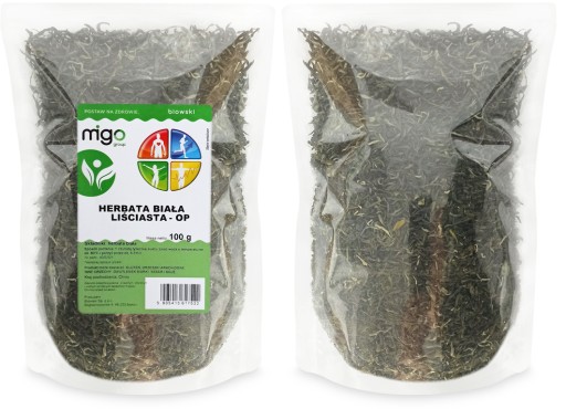 Biely sypaný čaj OP - 100g - MIGOgroup