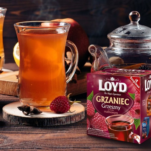 Loyd Sinful varený čaj s príchuťou maliny 30 g (10 x 3 g)