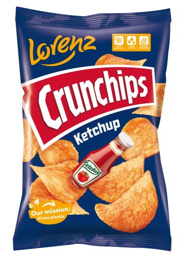 Crunchips Kečupové lupienky 140g