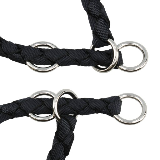 Obojok Cavo, S: 30–36 cm/Ø 12 mm, čierny