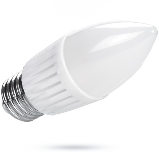 E27 LED ŽIAROVKA SVIEČKOVÁ 10W 800lm 3000K TEPLÁ BIELA FARBA HRUBÝ NIT