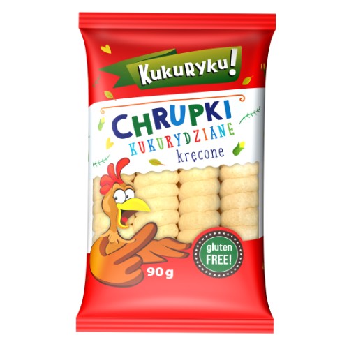 Sante Flips Curly Corn Crisps 90g Bezlepkové