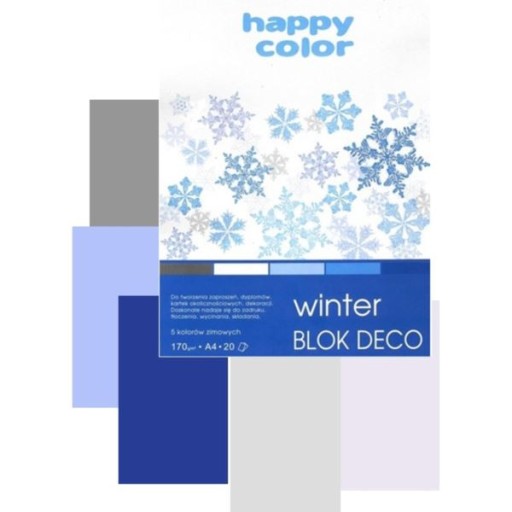 DECO CRISTAL TECHNICAL BLOCK A4 20 LIST 5 FAREB 170g/m2 SCRAPBOOKING