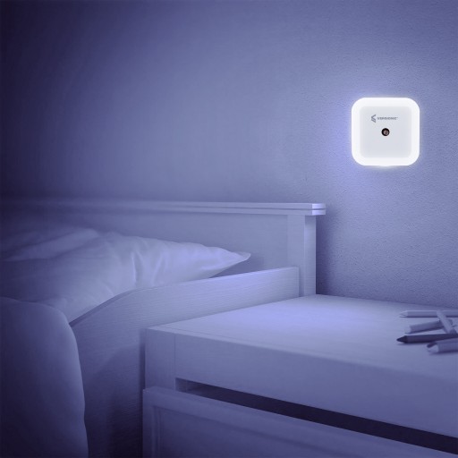 LED NOČNÁ KONTAKTNÁ LAMPA SNÍMAČ SÚMRAK DO DETSKEJ IZBY 1W