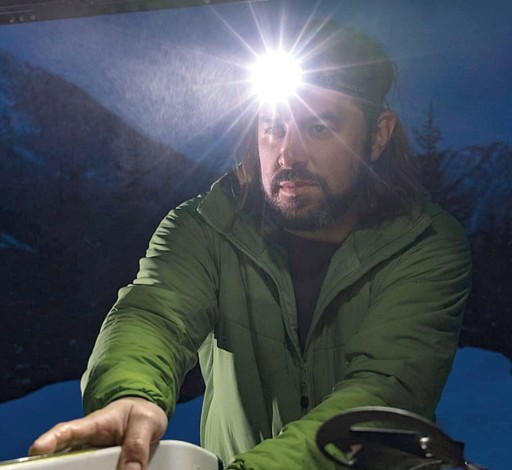 HLAVOVÁ LAMPA S MAGNETOVÝM COB MINI HLAVOVÝM SVETLOM USB HLAVOVÁ LAMPA