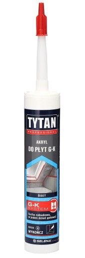 Biely TYTAN akrylát na sadrokartón 280 ml