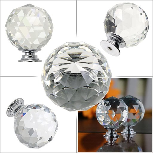 KRYŠTÁLOVÝ NÁBYTOK Úchytka 30mm CRYSTAL