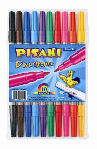 10x KAMET OBOJSTRANNÉ ŠKOLSKÉ ZNAČKY, 10 FAREB