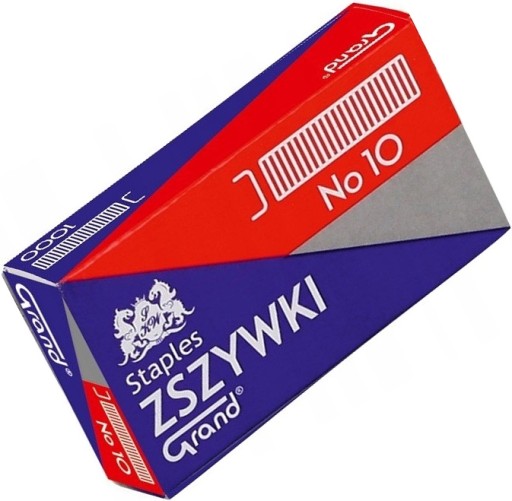 Kancelárske sponky GRAND č. 10/6 1000 kusov