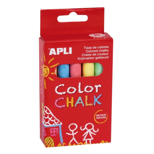 Tabuľa Chalk Colors 10 kusov 5 Appli Colors