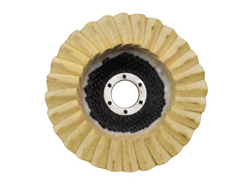PLLCOVÝ LEŠTIACI KOTOUČ PLSTEČNÝ 125MM