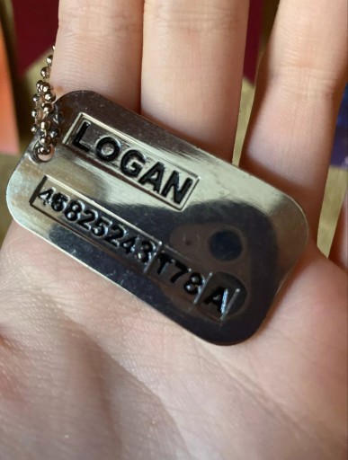 Náhrdelník X - Men Wolverine Logan Dog Tag