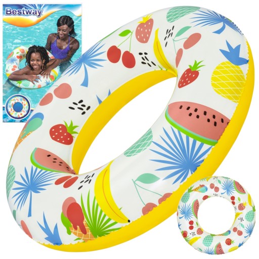 Detský nafukovací kruh do bazéna 61cm Bestway 36014