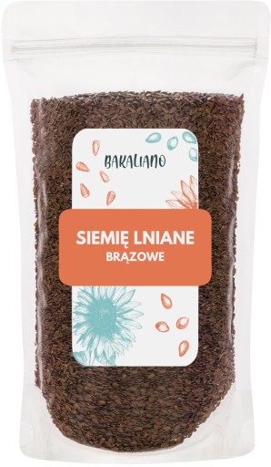 HNEDÉ ĽANOVÉ SEMIENKO 1kg PRÍRODNÉ ČERSTVÉ ZRNÁ