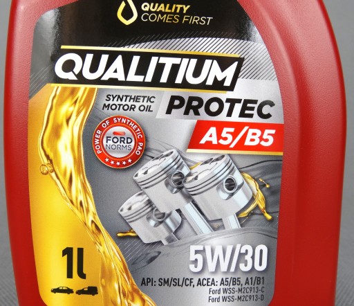 FORD QUALITIUM PROTEC SYNTETICKÝ OLEJ 5W30 A5/B5