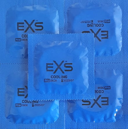 EXS Cooling COLD chladiace kondómy 25 ks.