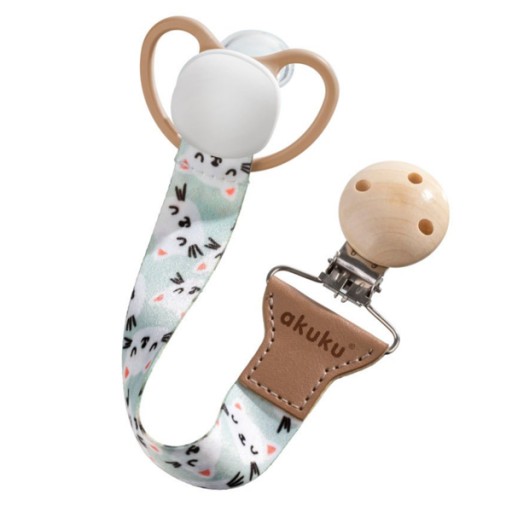 Prívesok na cumlík RIBBON pre mačacie dievčatko