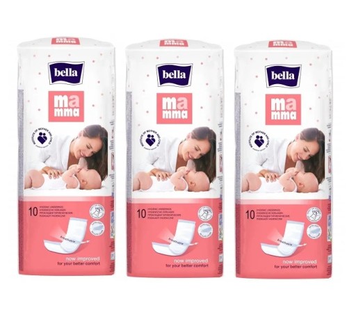 SET - BELLA MAMMA Hygienické popôrodné vložky 30 ks.