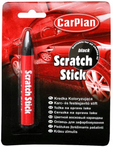 CARPLAN ČIERNE ŠKRABINY FAREBNÉ ZNAČKOVACIE PERO NA ODSTRAŇOVANIE ŠKRABANC