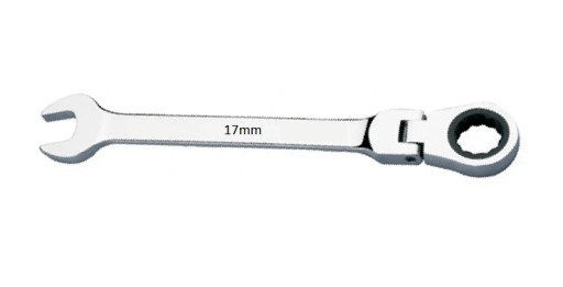 vidlicový kľúč s račňou 17mm S KĹB