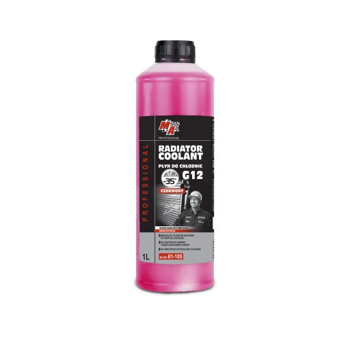 Chladič do auta Fluid Red G12 1l