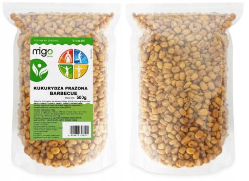 Barbeque popcorn, BBQ PORNO CORN - 500g