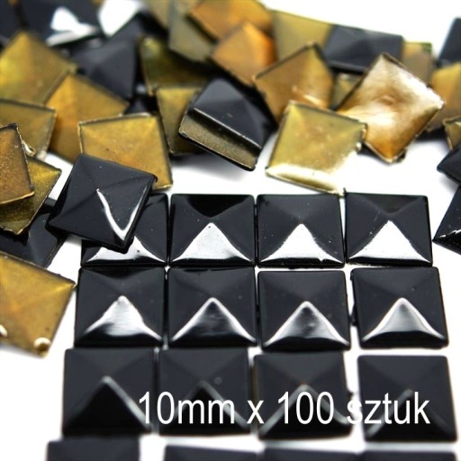 Pyramídy Thermojet Jets Black 10mm 100ks
