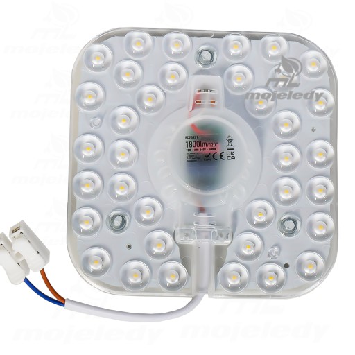 Dosková vložka žiarovky SMD stropné LED svietidlo 18W + NW 4000K napájací zdroj s magnetmi