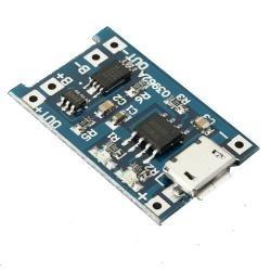 Nabíjačka článkov TP4056 s ochranou micro USB