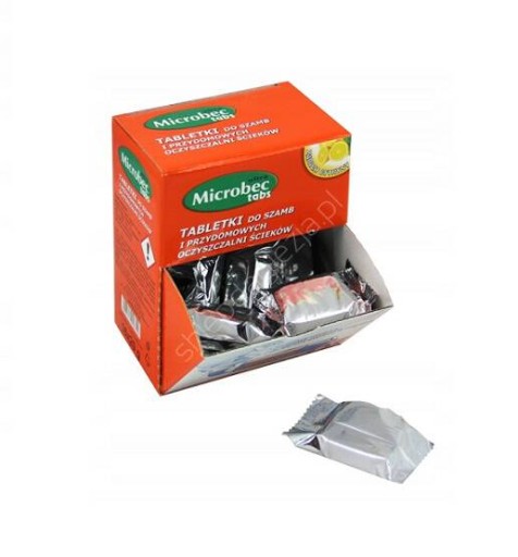 Prípravok na septiky 1 tableta 20G, citrónová vôňa