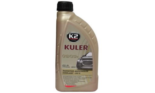 K2 KULER KVAPALINA RADIÁTOROV G12 -35C ČERVENÁ 1L