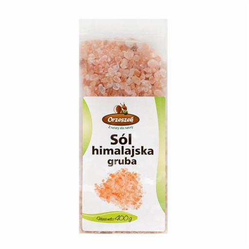 Himalájska soľ hrubá NATURA arašidy - 400 g