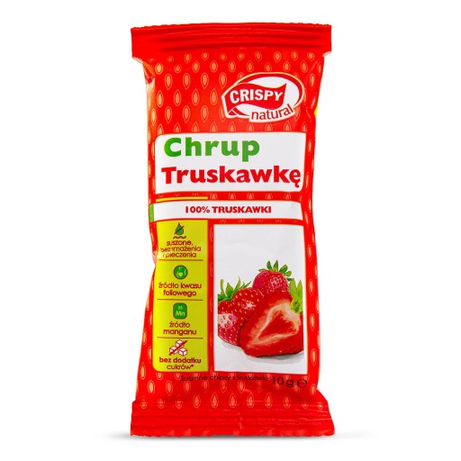 SUŠENÉ JAHODOVÉ ČIPESKY, PRÍRODNÉ SLADKÉ OVOCIE