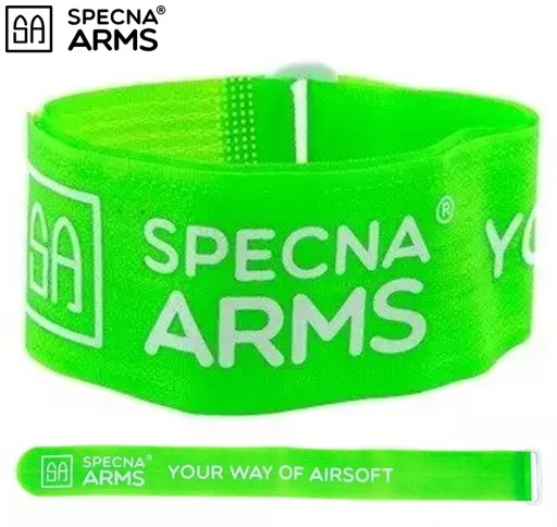 ASG VÁŠ SPÔSOB AIRSOFT SPECNA ARMS GF CORP TEAM BAND, ZELENÁ