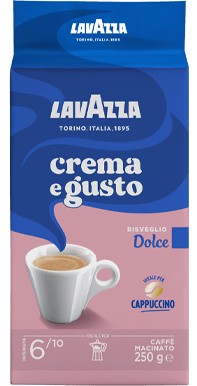 Lavazza Crema Gusto Dolce mletá káva 250 g