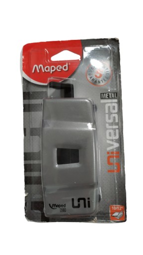 Mapovaný dierovač sivý