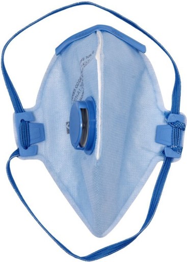 ANTISMOGOVÁ POLMASKOVÁ MASKA S VENTILOM PM10 PM 2,5