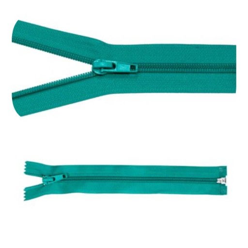 Zips 40cm Tailor Turquoise 5ks Zips na bundu