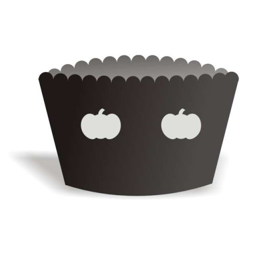 PAPILOTS dekoračné muffiny HALLOWEENské tekvice 6 ks