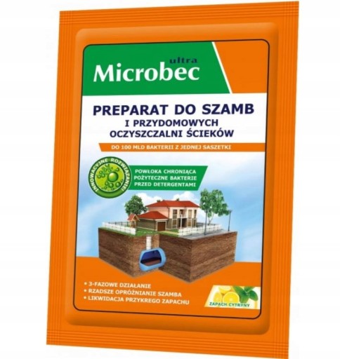 BROS MIKROBEC BAKTÉRIE DO septiku VRECKO 25g x 1