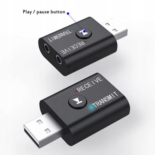 ADAPTÉR VYSIELAČA PRIJÍMAČ BLUETOOTH VYSIELAČ 5