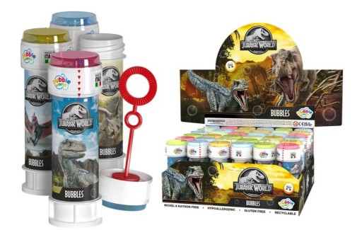JURSKÉ SVETOVÉ DINOSAURY MYDLOVÉ BUBLINY 60 ml