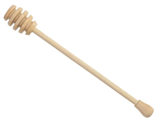 POĽSKÁ DREVENÁ MEDOVÁ TYČINKA MEDOVÁ NÁDOBKA