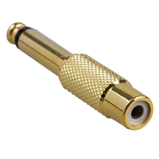 ADAPTÉR KONEKTOR 6.3 RCA CINCH ZÁSUVKA NAKAMICHI